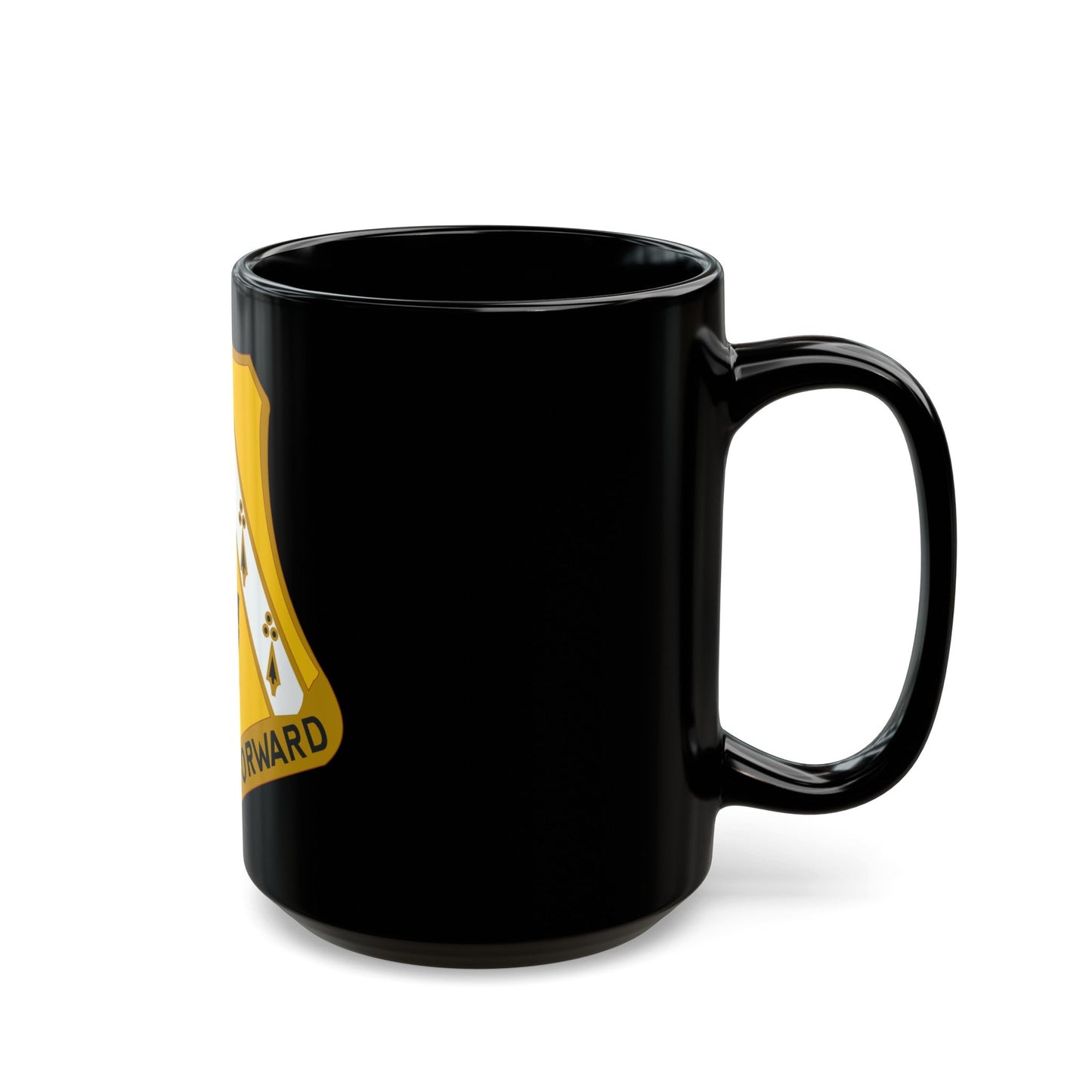 319 Cavalry Regiment (U.S. Army) Black Coffee Mug-The Sticker Space