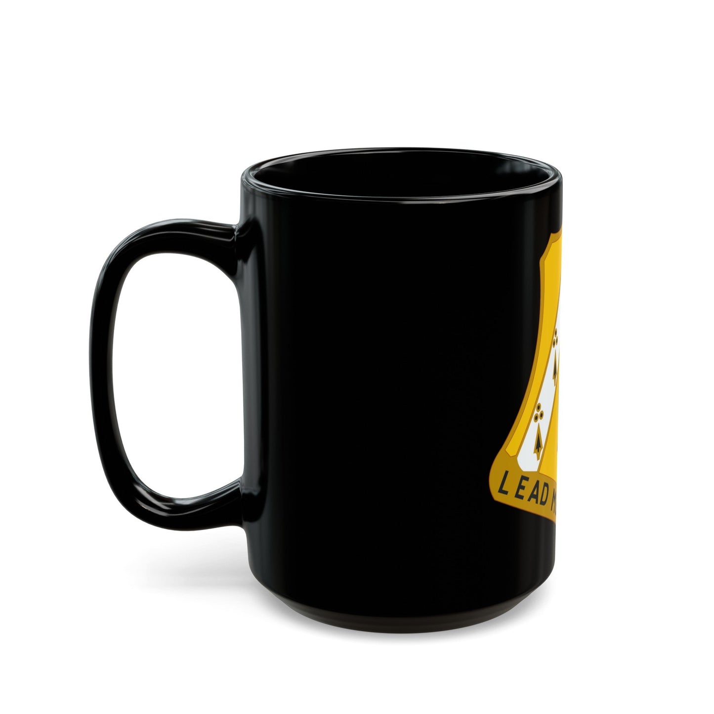 319 Cavalry Regiment (U.S. Army) Black Coffee Mug-The Sticker Space