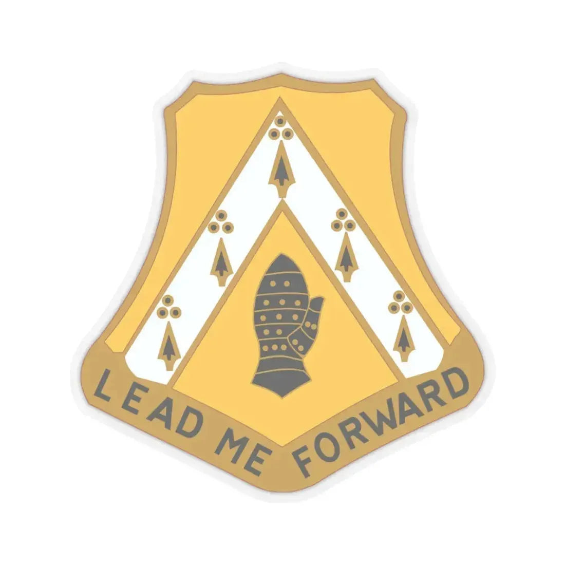 319 Cavalry Regiment (U.S. Army) STICKER Vinyl Kiss-Cut Decal 4 Inch Transparent - The Sticker Space