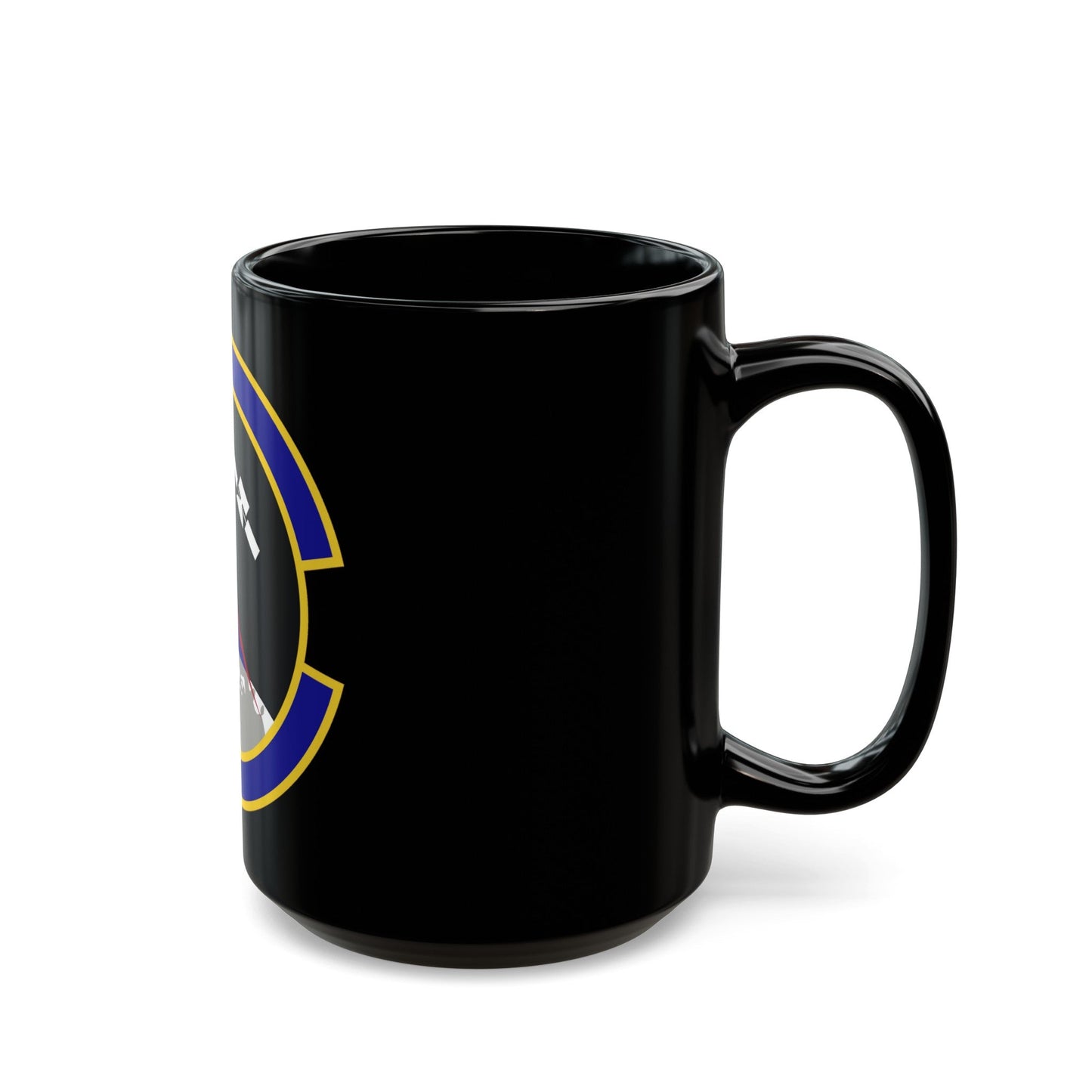 319 Combat Training Squadron USSF (U.S. Air Force) Black Coffee Mug-The Sticker Space