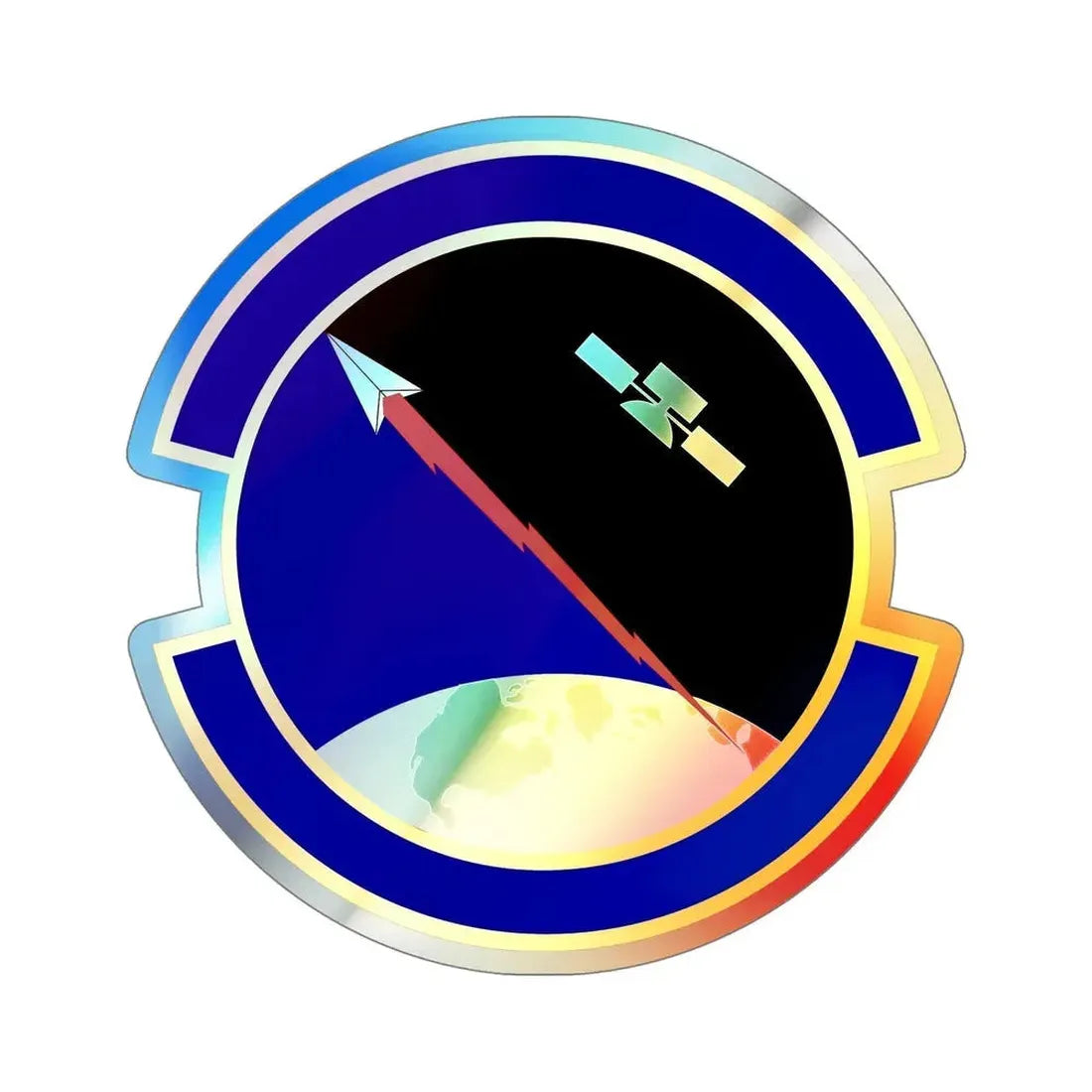 319 Combat Training Squadron USSF (U.S. Air Force) Holographic STICKER Die-Cut Vinyl Decal - The Sticker Space