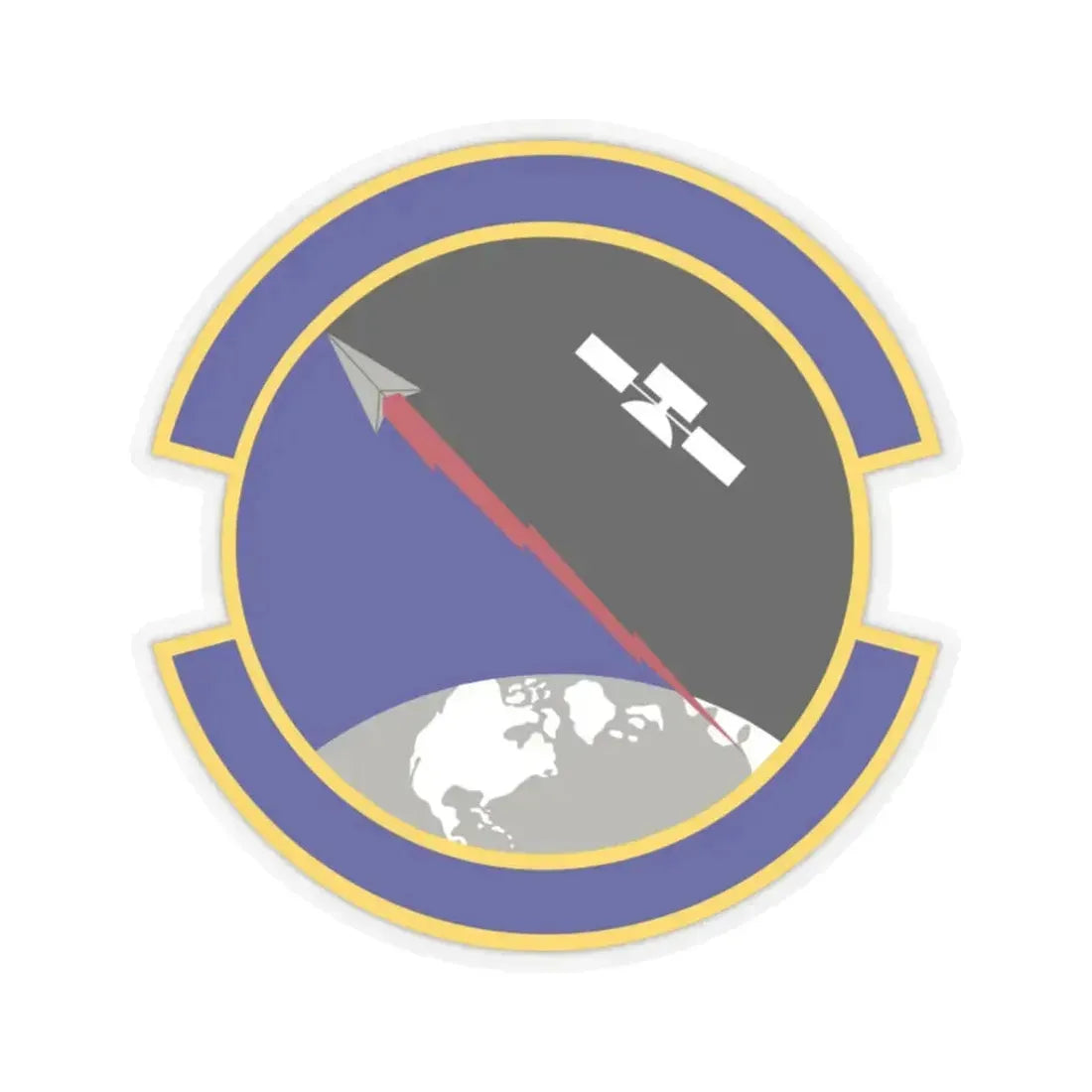 319 Combat Training Squadron USSF (U.S. Air Force) STICKER Vinyl Kiss-Cut Decal 2 Inch Transparent - The Sticker Space