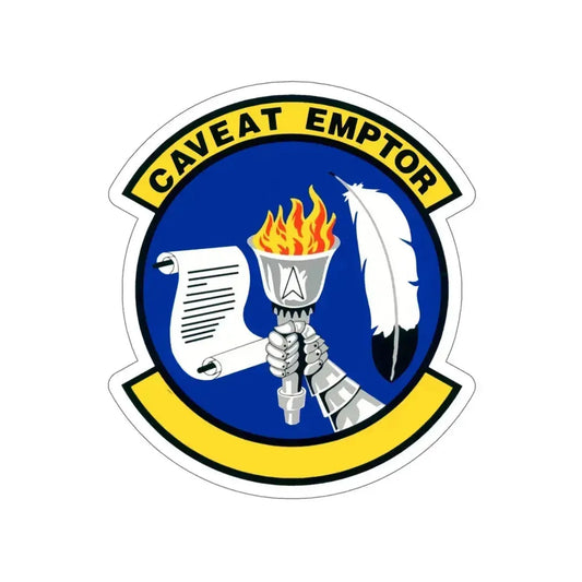 319 Contracting Squadron ACC (U.S. Air Force) STICKER Vinyl Die-Cut Decal 6 Inch - The Sticker Space