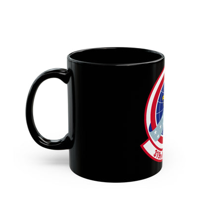 319 Missile Squadron AFGSC (U.S. Air Force) Black Coffee Mug-The Sticker Space