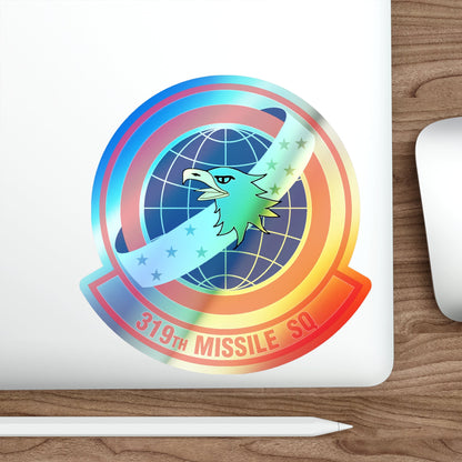 319 Missile Squadron AFGSC (U.S. Air Force) Holographic STICKER Die-Cut Vinyl Decal-The Sticker Space