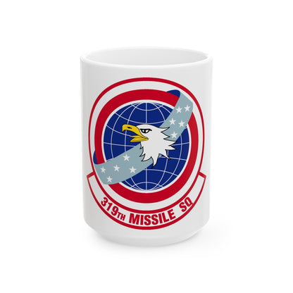 319 Missile Squadron AFGSC (U.S. Air Force) White Coffee Mug-15oz-The Sticker Space