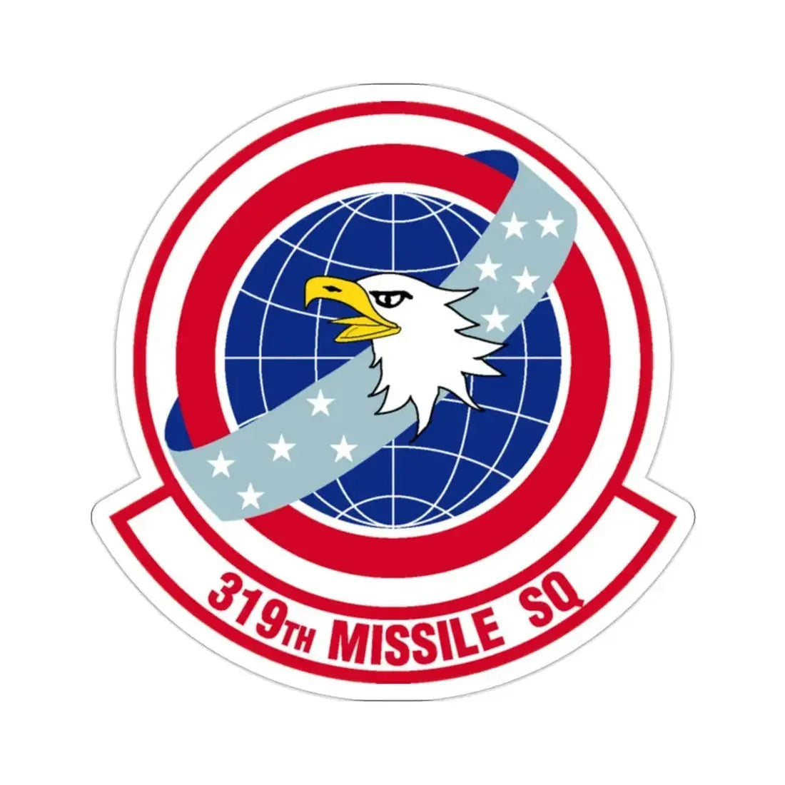 319 Missile Squadron AFGSC (U.S. Air Force) STICKER Vinyl Die-Cut Decal - The Sticker Space