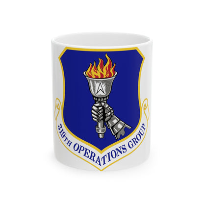 319 Operations Group ACC (U.S. Air Force) White Coffee Mug-11oz-The Sticker Space