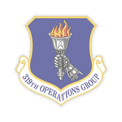 319 Operations Group ACC (U.S. Air Force) STICKER Vinyl Kiss-Cut Decal 2 Inch Transparent - The Sticker Space
