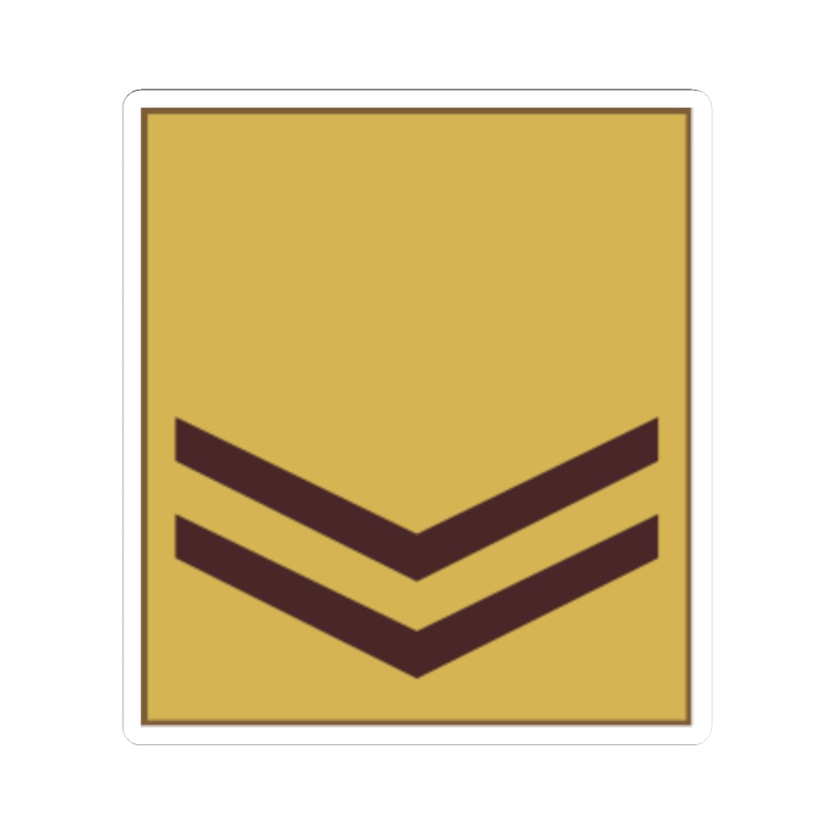 Kenya Army OR 4 (Kenya) (Military Rank) STICKER Vinyl Kiss-Cut Decal