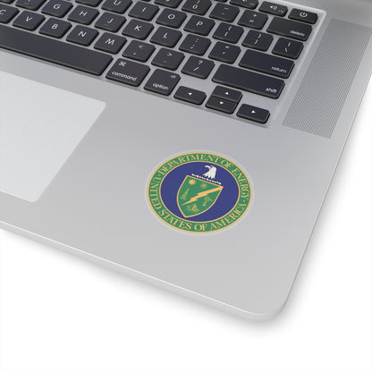 Seal of the United States Department of Energy - STICKER Vinyl Kiss-Cut Decal