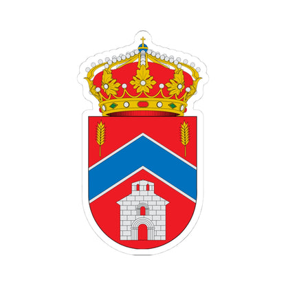 Escudo de Chalamera (Spain) (Coat of Arms) STICKER Vinyl Kiss-Cut Decal