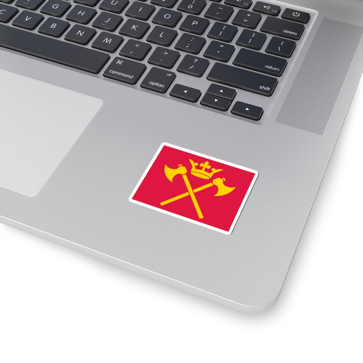 Flag of Hordaland (Norway) STICKER Vinyl Kiss-Cut Decal