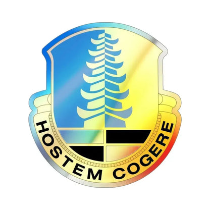 319th Military Intelligence Battalion 2 (U.S. Army) Holographic STICKER Die-Cut Vinyl Decal 4 Inch Holographic - The Sticker Space