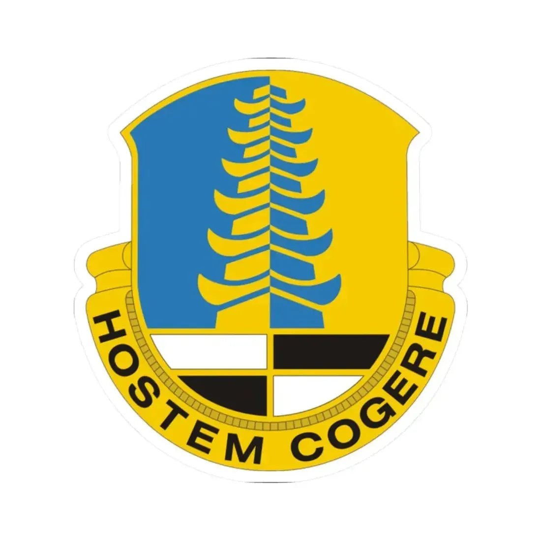 319th Military Intelligence Battalion 2 (U.S. Army) STICKER Vinyl Kiss-Cut Decal 2 Inch White - The Sticker Space