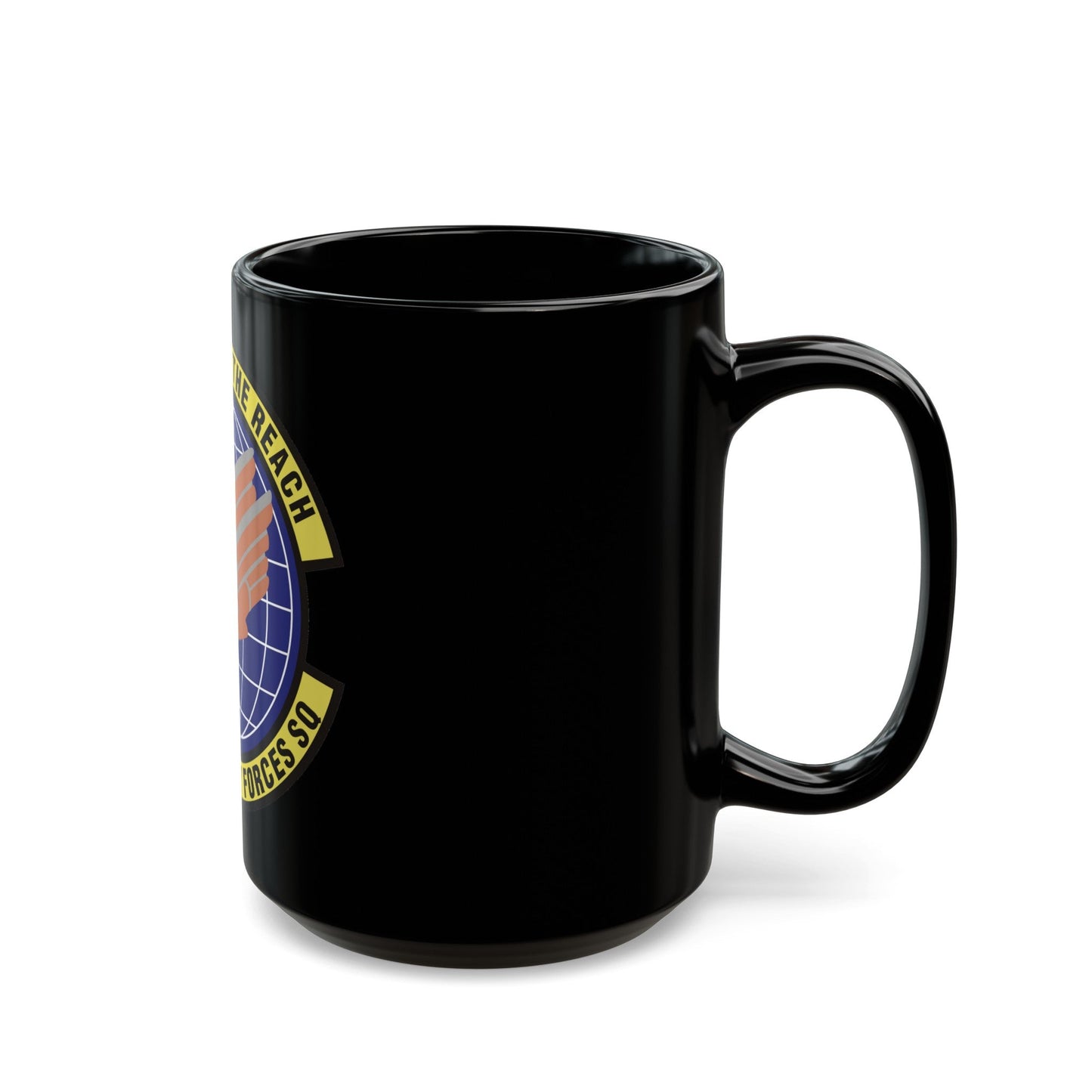 319th Security Forces Squadron (U.S. Air Force) Black Coffee Mug-The Sticker Space