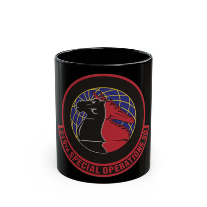 319th Special Operations Squadron (U.S. Air Force) Black Coffee Mug-11oz-The Sticker Space