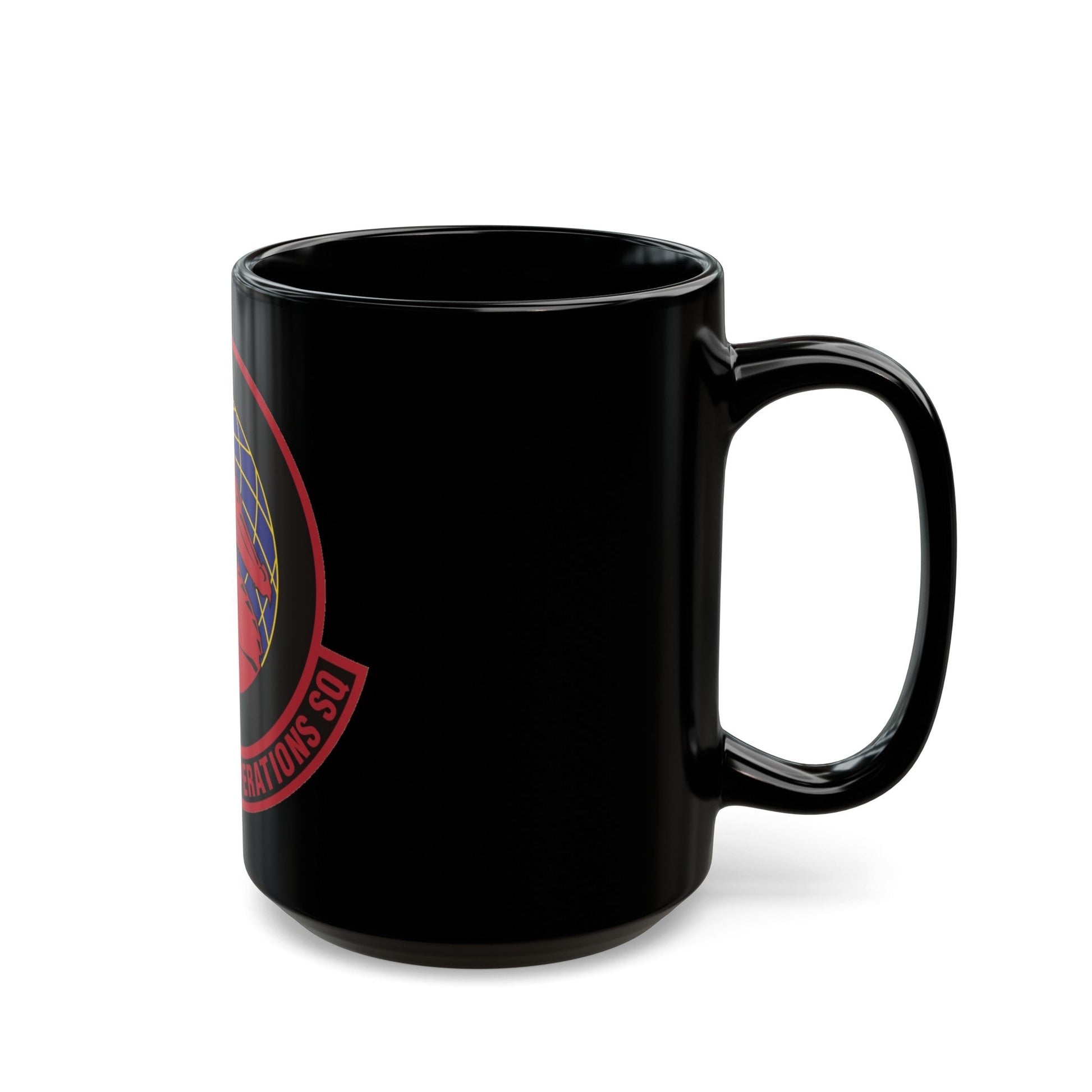 319th Special Operations Squadron (U.S. Air Force) Black Coffee Mug-The Sticker Space