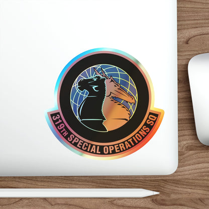 319th Special Operations Squadron (U.S. Air Force) Holographic STICKER Die-Cut Vinyl Decal-The Sticker Space