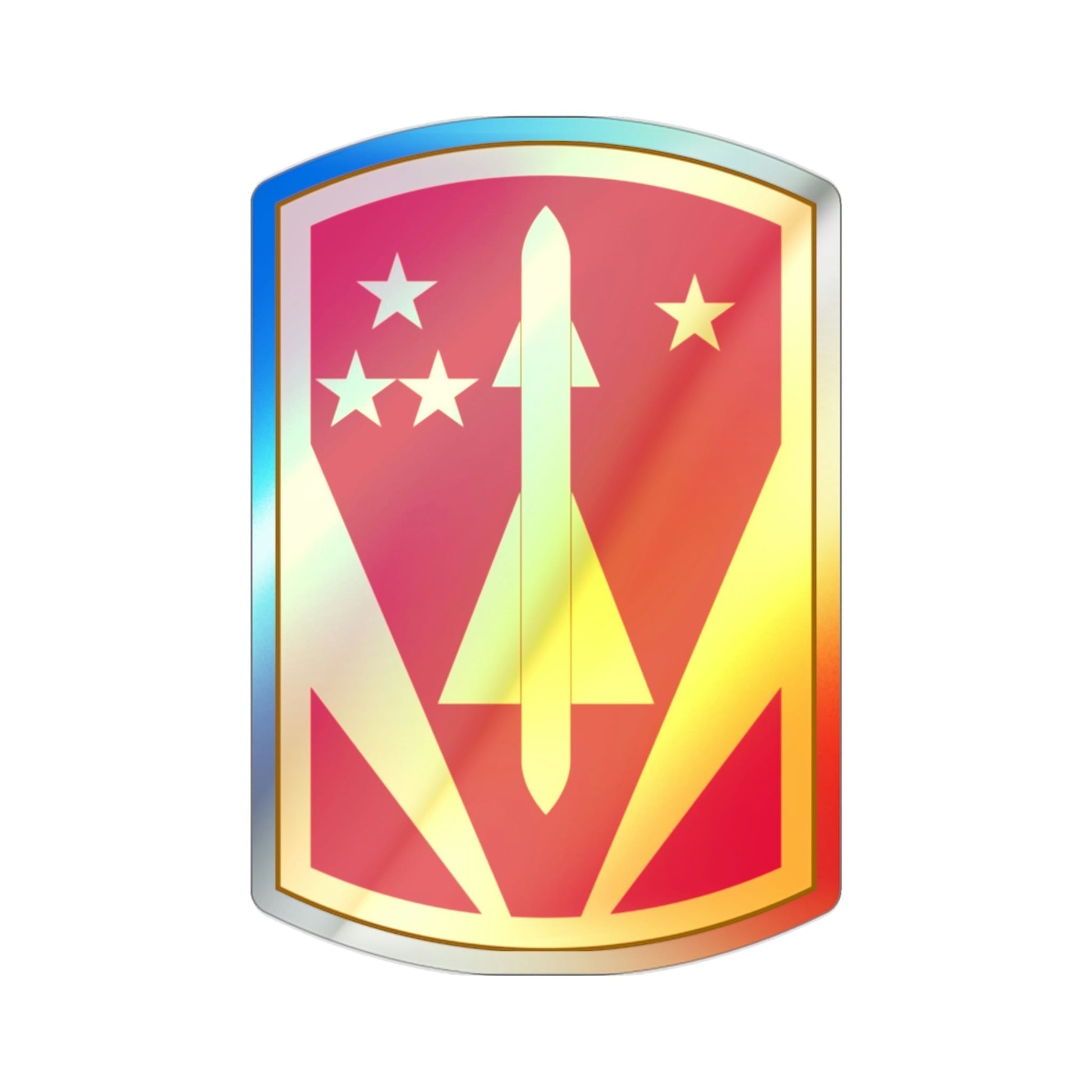 31st Air Defense Artillery Brigade (U.S. Army) Holographic STICKER Die-Cut Vinyl Decal-2 Inch-The Sticker Space