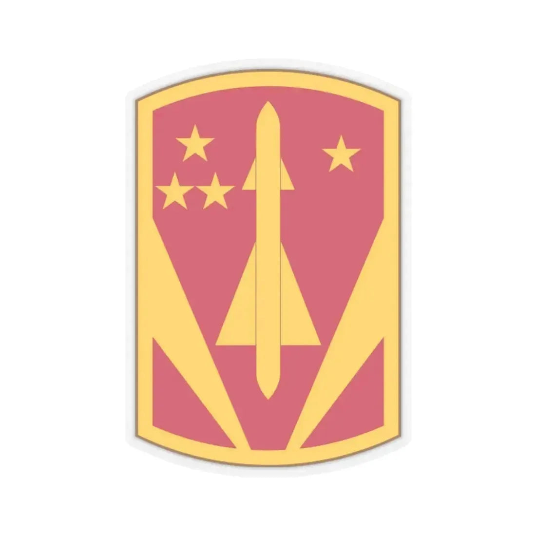 31st Air Defense Artillery Brigade (U.S. Army) STICKER Vinyl Kiss-Cut Decal 3 Inch Transparent - The Sticker Space