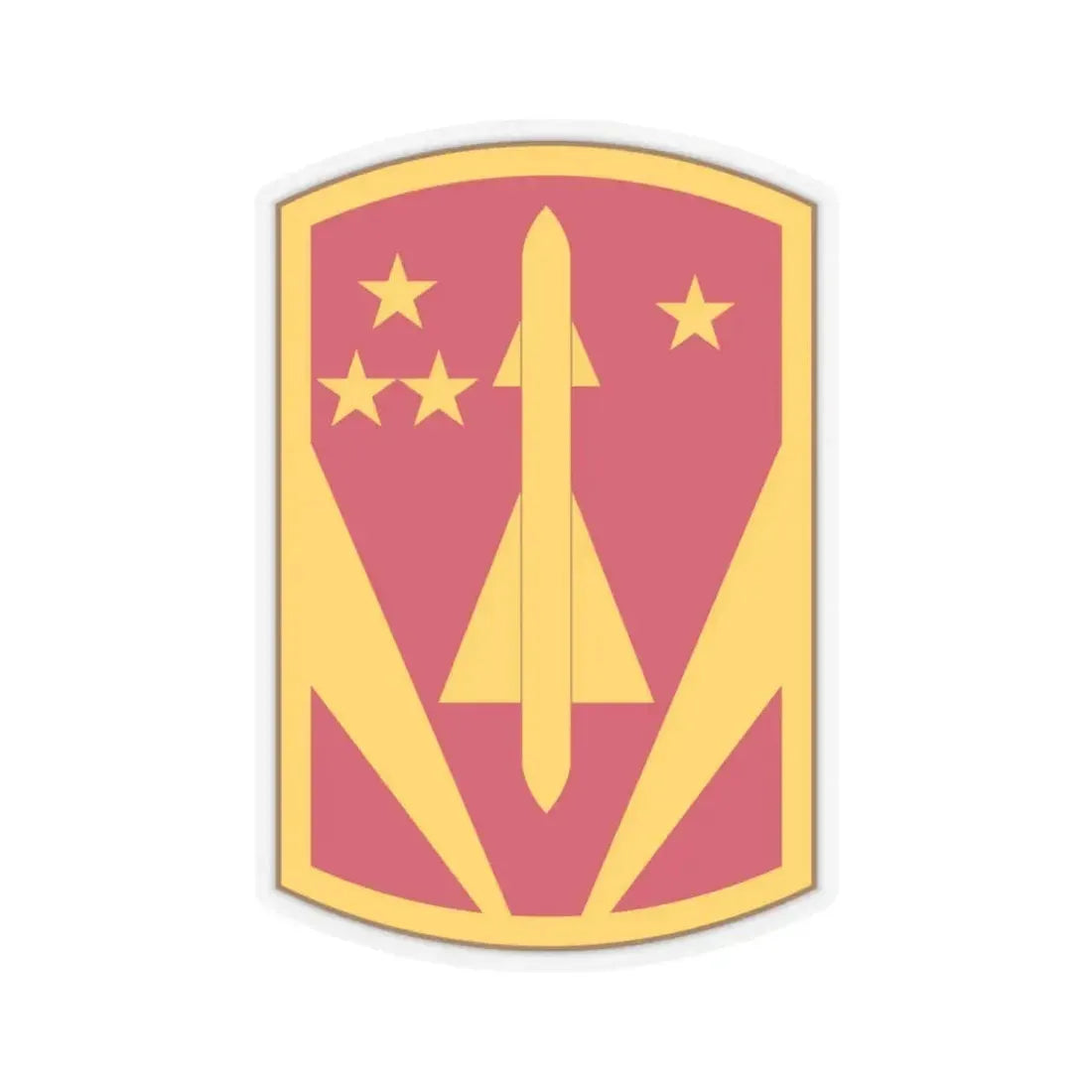 31st Air Defense Artillery Brigade (U.S. Army) STICKER Vinyl Kiss-Cut Decal 4 Inch Transparent - The Sticker Space