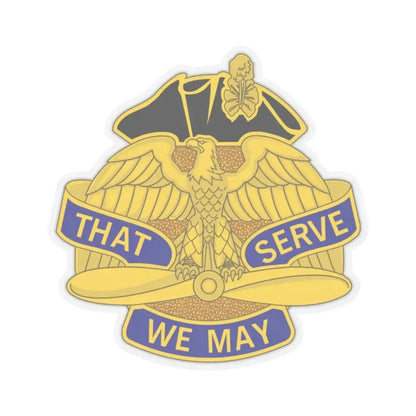 31st Aviation Group (U.S. Army) STICKER Vinyl Kiss-Cut Decal 2 Inch Transparent - The Sticker Space