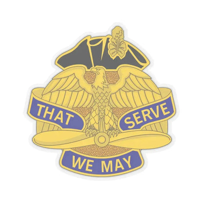 31st Aviation Group (U.S. Army) STICKER Vinyl Kiss-Cut Decal 4 Inch Transparent - The Sticker Space