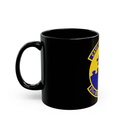 31st Dental Squadron (U.S. Air Force) Black Coffee Mug-The Sticker Space