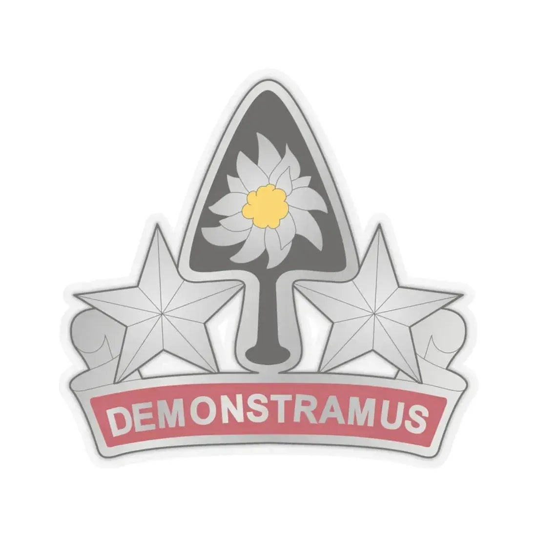 31st Engineer Battalion 2 (U.S. Army) STICKER Vinyl Kiss-Cut Decal 6 Inch Transparent - The Sticker Space