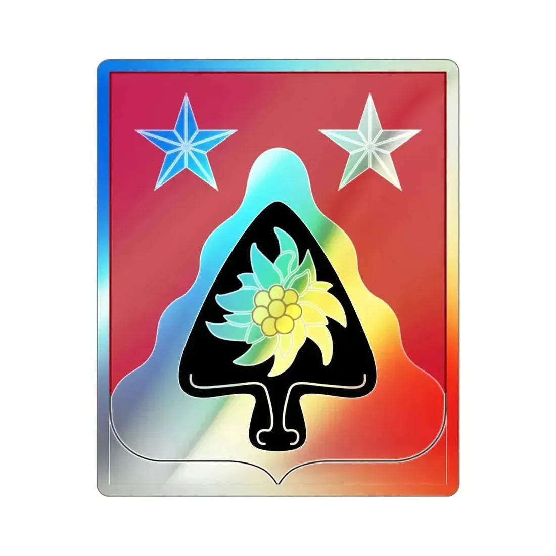 31st Engineer Battalion (U.S. Army) Holographic STICKER Die-Cut Vinyl Decal - The Sticker Space