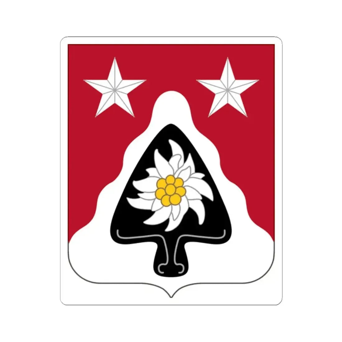 31st Engineer Battalion (U.S. Army) STICKER Vinyl Kiss-Cut Decal 2 Inch White - The Sticker Space