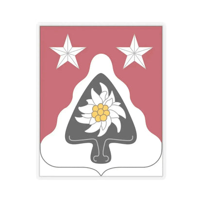 31st Engineer Battalion (U.S. Army) STICKER Vinyl Kiss-Cut Decal 4 Inch Transparent - The Sticker Space