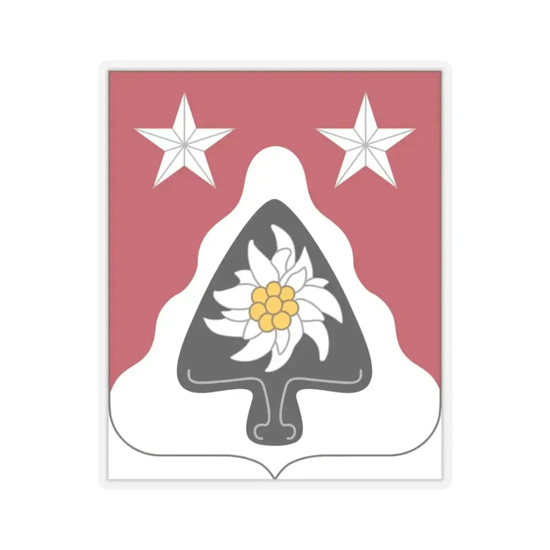 31st Engineer Battalion (U.S. Army) STICKER Vinyl Kiss-Cut Decal 6 Inch Transparent - The Sticker Space