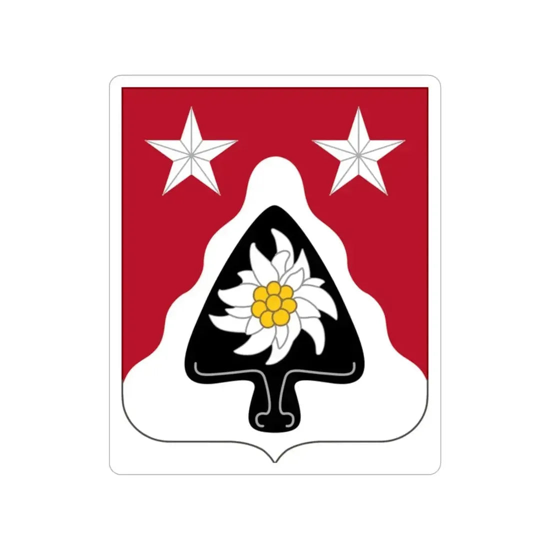 31st Engineer Battalion (U.S. Army) Transparent STICKER Die-Cut Vinyl Decal 2 Inch - The Sticker Space