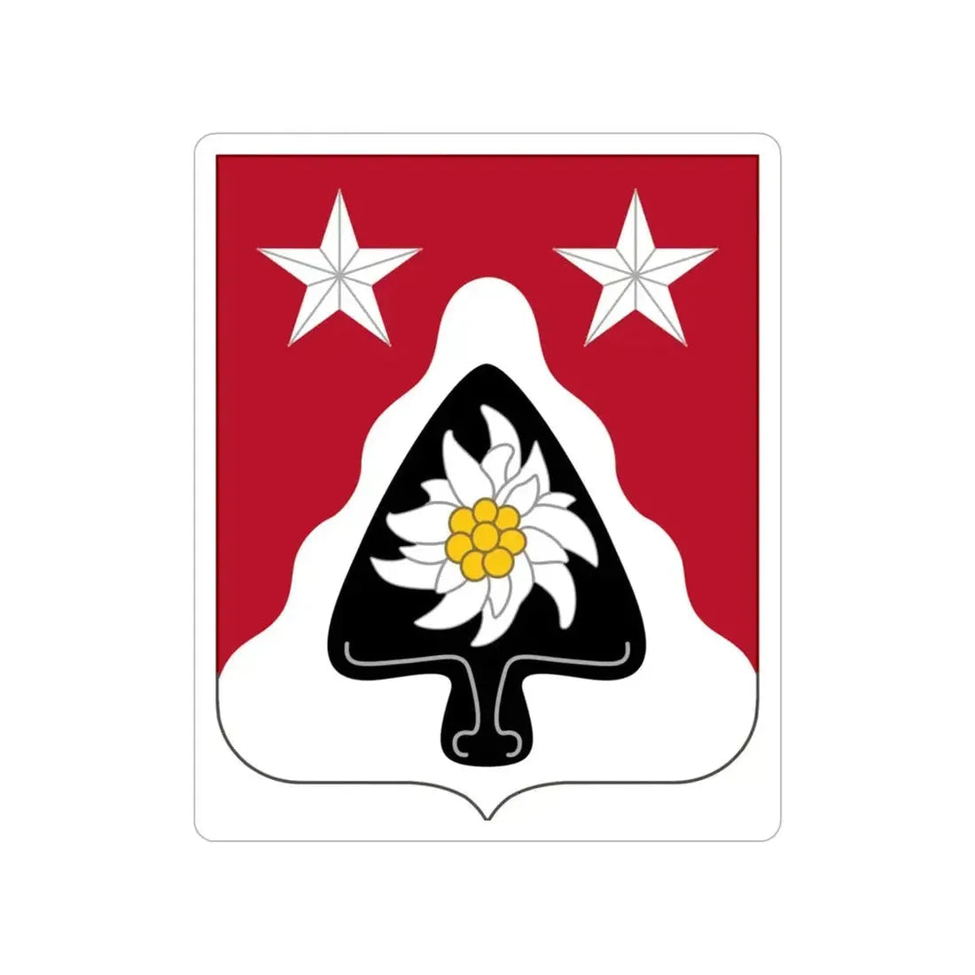 31st Engineer Battalion (U.S. Army) Transparent STICKER Die-Cut Vinyl Decal 3 Inch - The Sticker Space