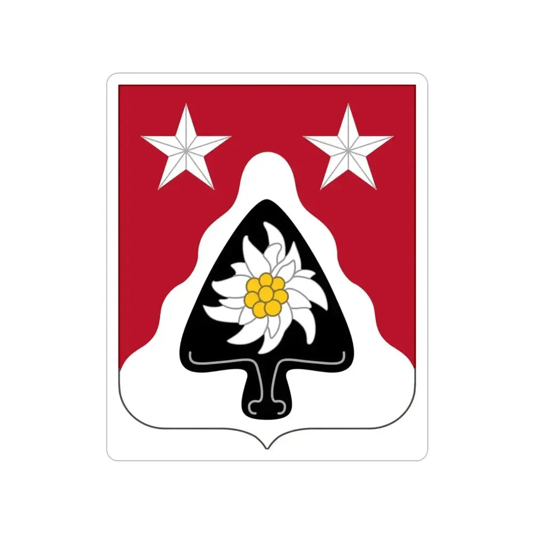 31st Engineer Battalion (U.S. Army) Transparent STICKER Die-Cut Vinyl Decal 4 Inch - The Sticker Space