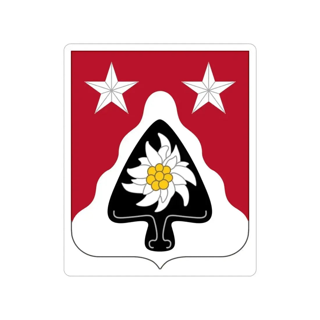 31st Engineer Battalion (U.S. Army) Transparent STICKER Die-Cut Vinyl Decal 6 Inch - The Sticker Space