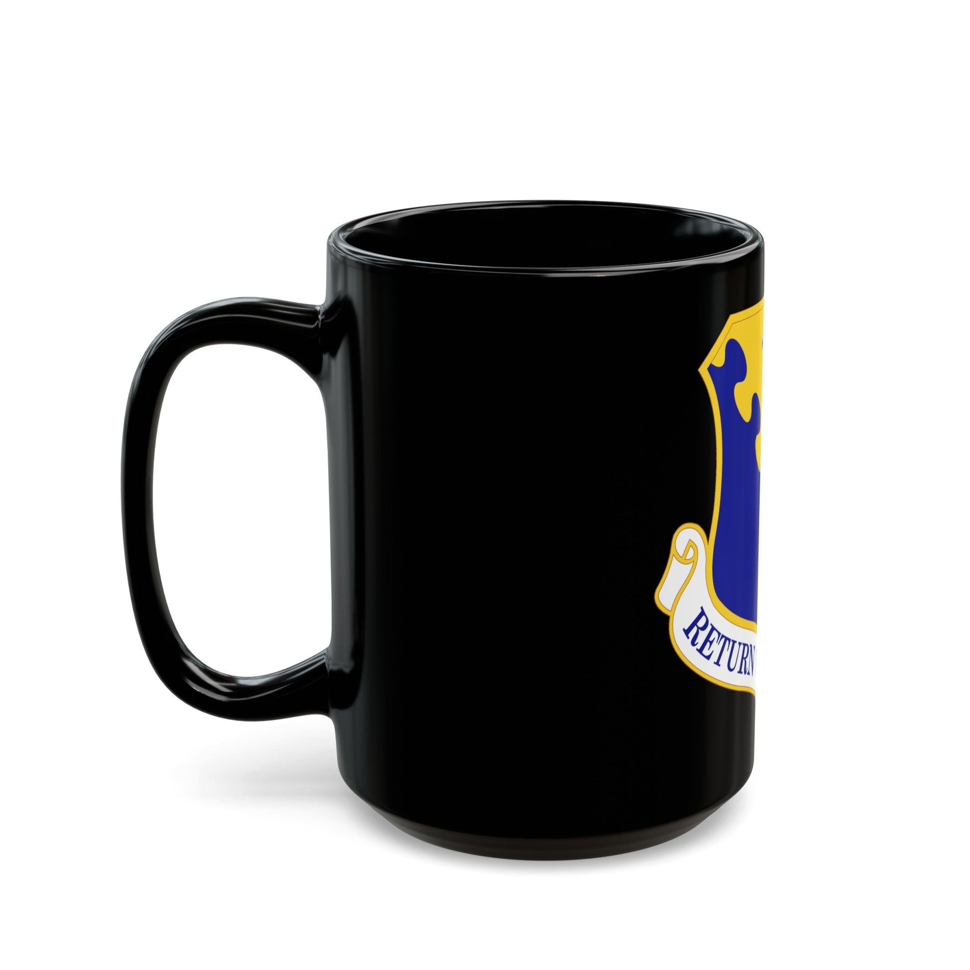 31st Fighter Wing (U.S. Air Force) Black Coffee Mug-The Sticker Space