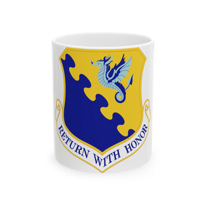 31st Fighter Wing (U.S. Air Force) White Coffee Mug-11oz-The Sticker Space