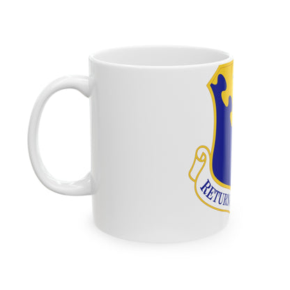 31st Fighter Wing (U.S. Air Force) White Coffee Mug-The Sticker Space