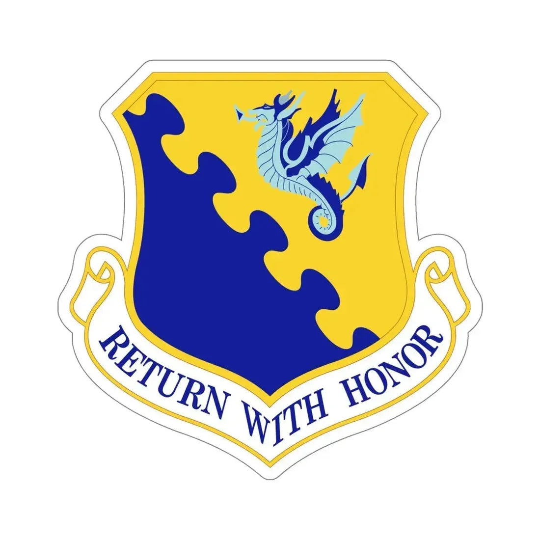 31st Fighter Wing (U.S. Air Force) STICKER Vinyl Die-Cut Decal - The Sticker Space