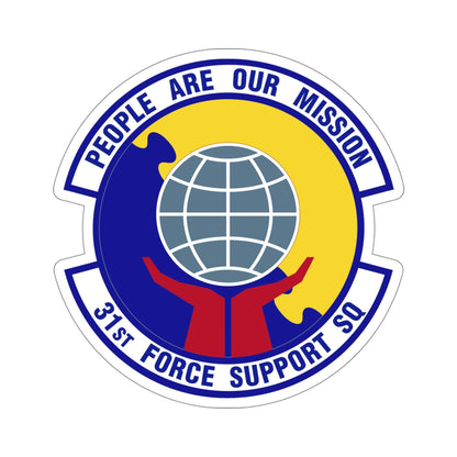 31st Force Support Squadron (U.S. Air Force) STICKER Vinyl Die-Cut Decal-5 Inch-The Sticker Space