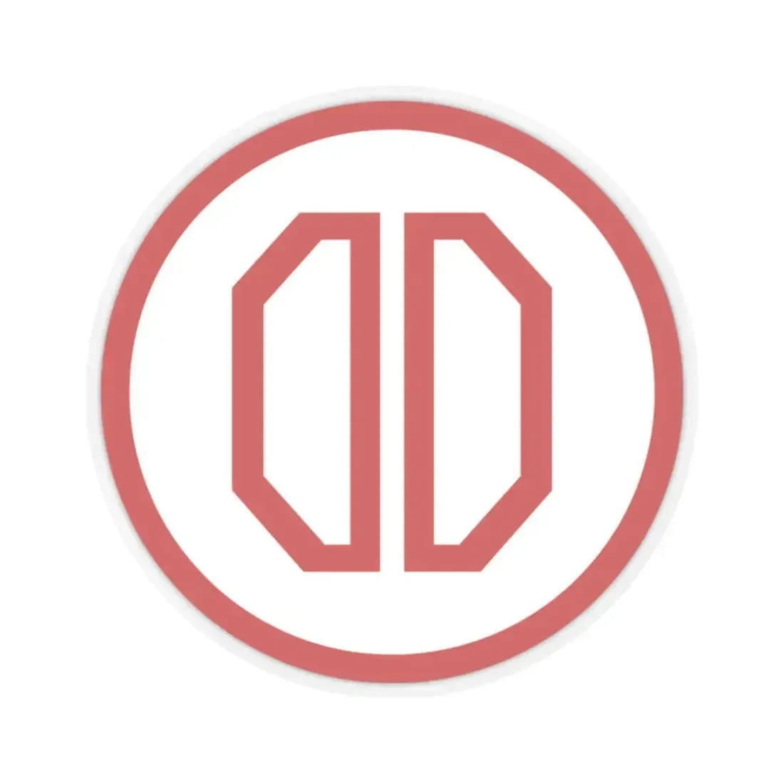 31st ID SSI (U.S. Army) STICKER Vinyl Kiss-Cut Decal 2 Inch Transparent - The Sticker Space