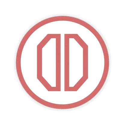 31st ID SSI (U.S. Army) STICKER Vinyl Kiss-Cut Decal 2 Inch Transparent - The Sticker Space