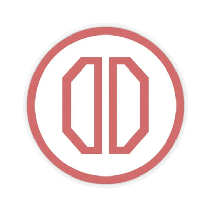 31st ID SSI (U.S. Army) STICKER Vinyl Kiss-Cut Decal 3 Inch Transparent - The Sticker Space