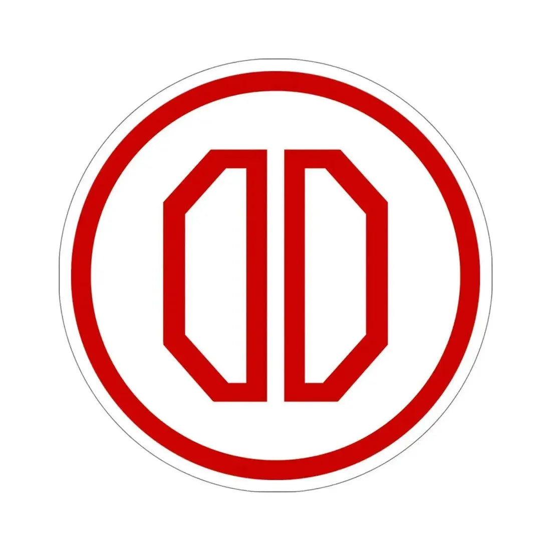 31st Infantry Division (U.S. Army) STICKER Vinyl Die-Cut Decal 6 Inch - The Sticker Space