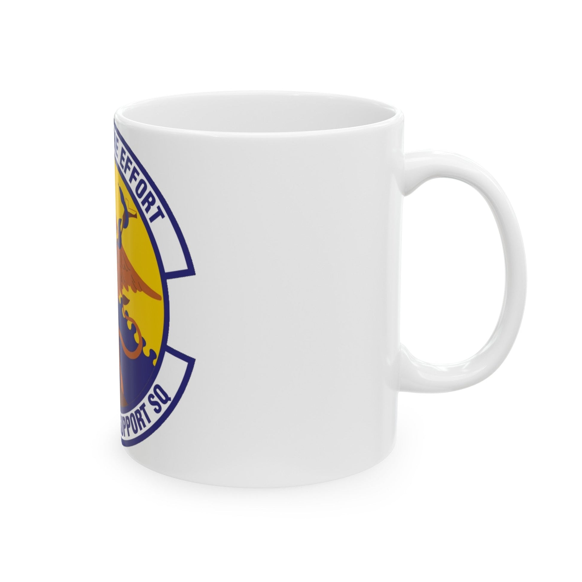 31st Medical Support Squadron (U.S. Air Force) White Coffee Mug-The Sticker Space