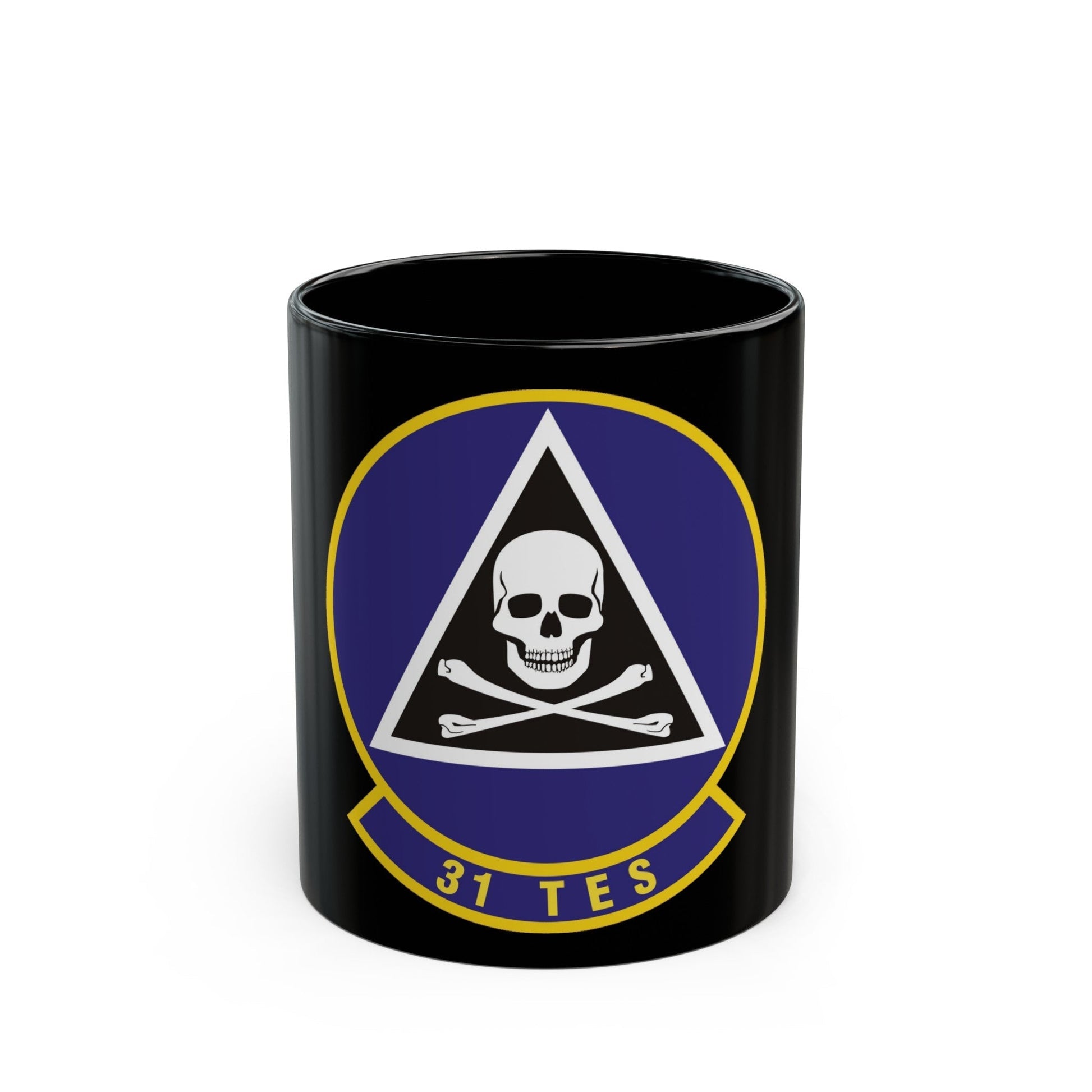 31st Test and Evaluation Squadron (U.S. Air Force) Black Coffee Mug-11oz-The Sticker Space