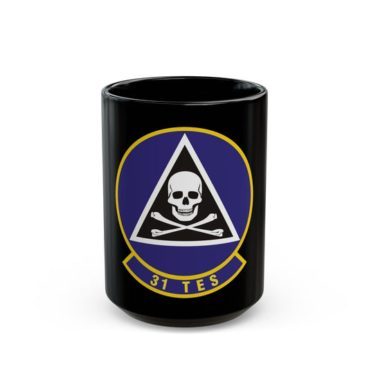 31st Test and Evaluation Squadron (U.S. Air Force) Black Coffee Mug-15oz-The Sticker Space